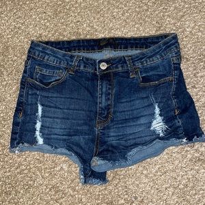 KLIQUE B women’s blue Jean shorts